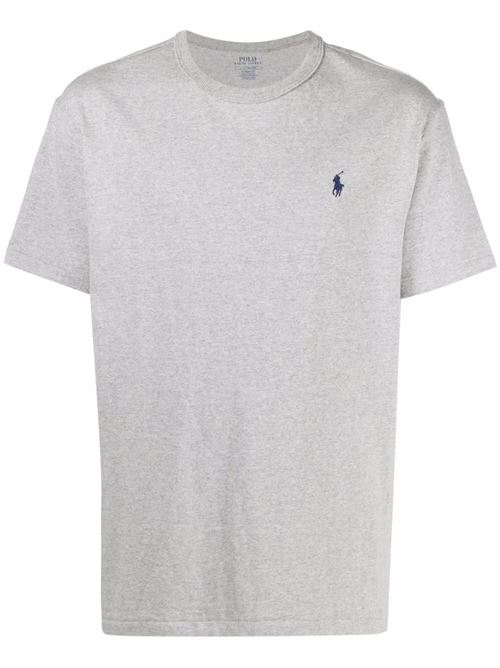 T-shirt girocollo con logo POLO RALPH LAUREN | 710811284004